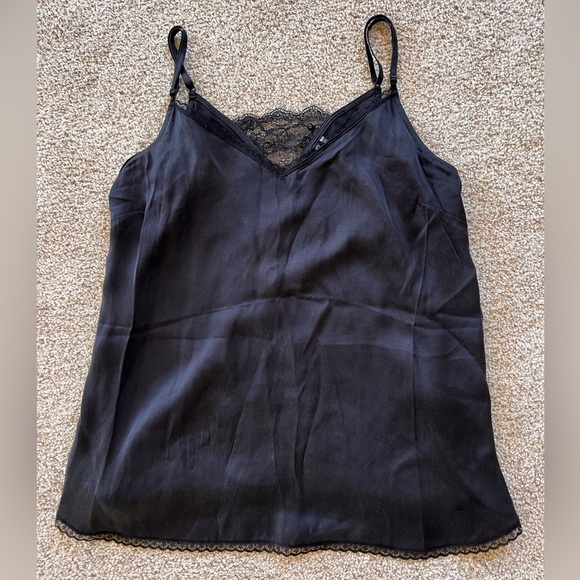 Anthropologie Silk Lace Cami - Picture 2 of 3